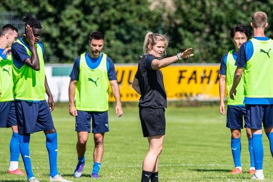 Imke Wübbenhorst muss als Trainerin der Sportfreunde Lotte gehen.