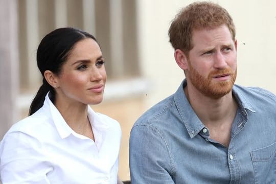 Prinz Harry und Herzogin Meghan 2018 auf ihrer Australienreise.