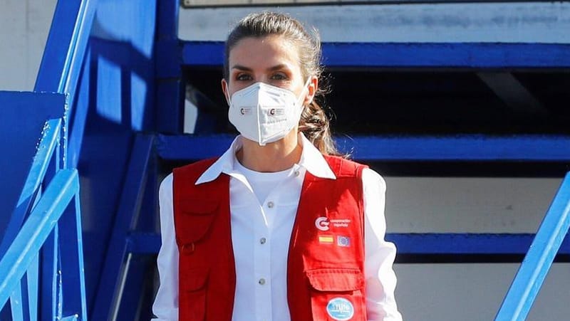 Königin Letizia: Die spanische Königin kommt am Flughafen von San Pedro Sula in Honduras an.