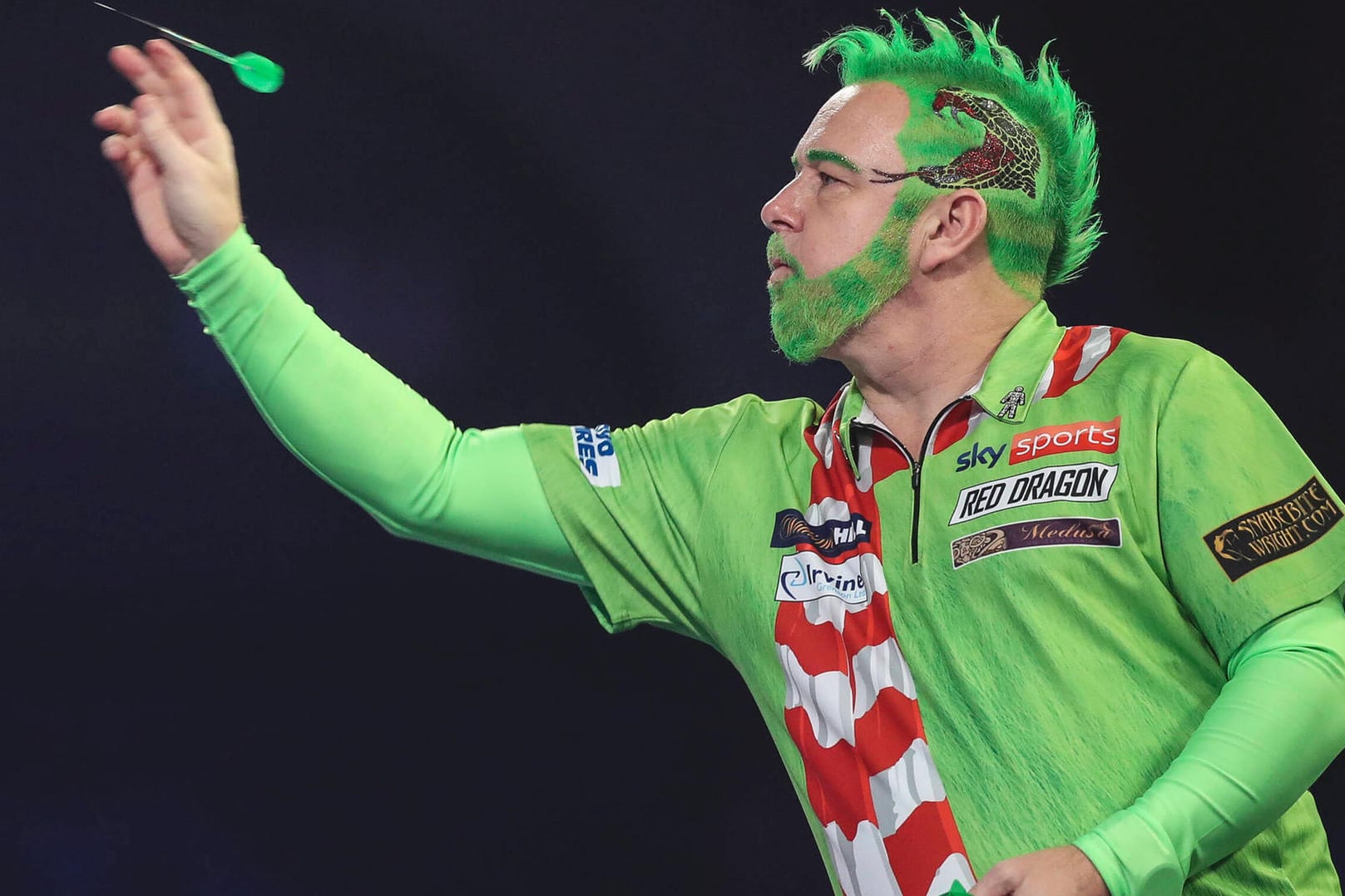 Peter Wright: Der Titelverteidiger hat sein Auftaktduell gewonnen.