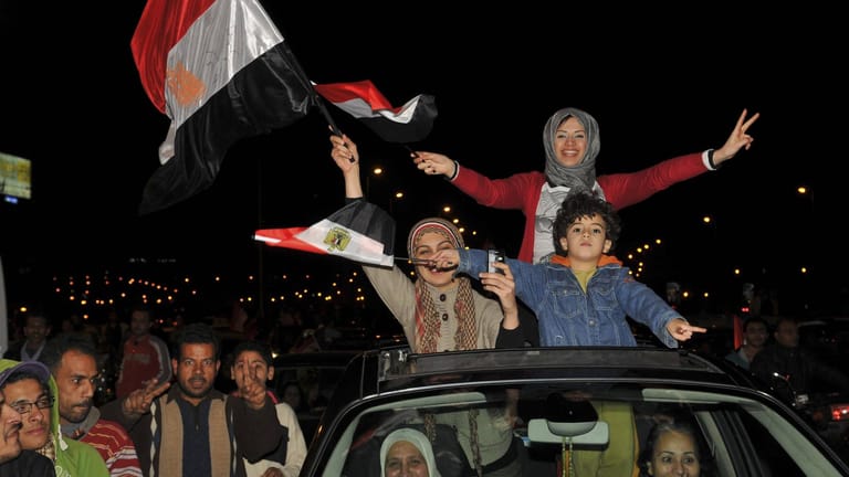 Da waren die Hoffnungen noch groß: Demonstranten im Februar 2011 auf dem Tahrir-Platz in Kairo.