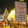 Lockdown in Karlsruhe: Weihnachtsbuden schließen