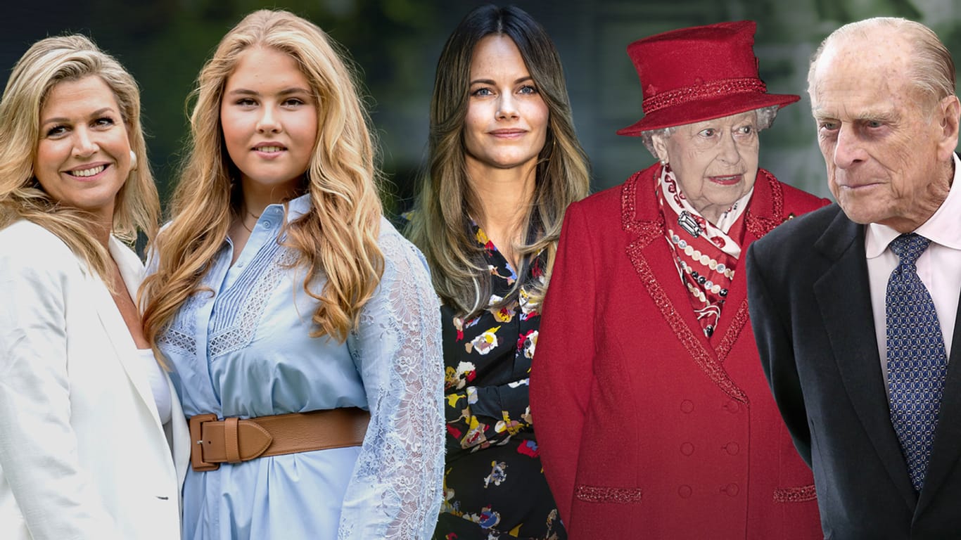Königin Máxima, Prinzessin Amalia, Prinzessin Sofia, Queen Elizabeth II. und Prinz Philip: Für sie alle stehen 2021 besondere Ereignisse an.