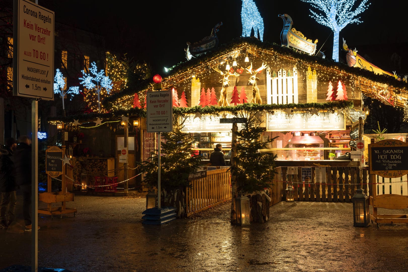 Weihnachtszeit in Karlsruhe: Nicht jeder kann es sich in dieser schweren Zeit gut gehen lassen.