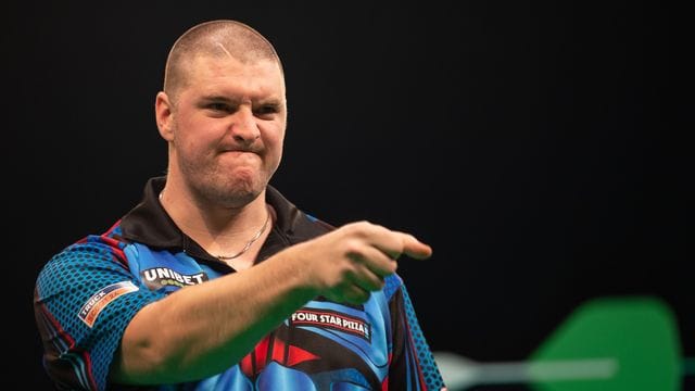 Steigt am dritten Tag bei der Darts-WM ein: Mitfavorit Daryl Gurney. Steigt am dritten Tag bei der Darts-WM ein: Mitfavorit Daryl Gurney.