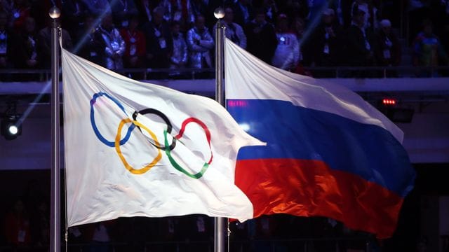 Russland wird für zwei Jahre von Olympia ausgeschlossen. Russland wird für zwei Jahre von Olympia ausgeschlossen.