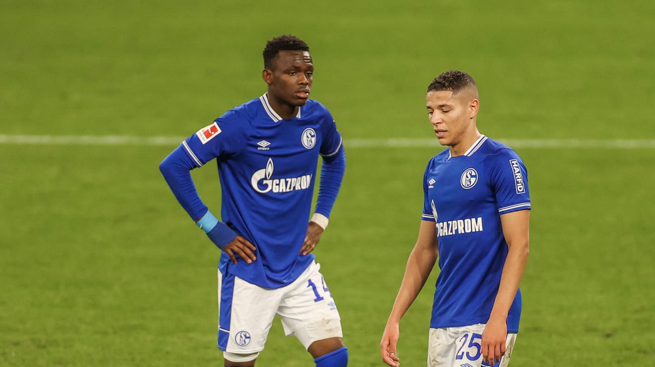 Rabbi Matondo und Amine Harit (v.l.): Zwei Gesichter der Schalker Krise.