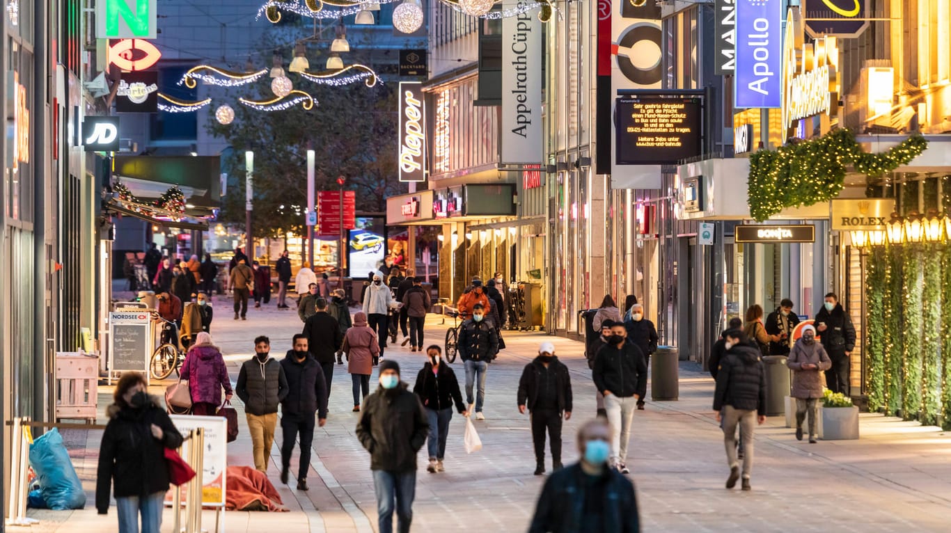 Fußgängerzone in Dortmund: Bevölkerungs- und Wirtschaftsdaten helfen dabei, die Auswirkungen der Corona-Kris besser zu verstehen.