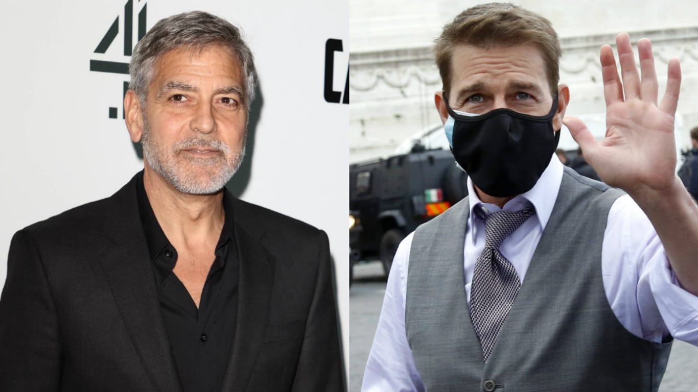 George Clooney und Tom Cruise: Erster nahm die Entscheidung von Letzterem nun in Schutz.