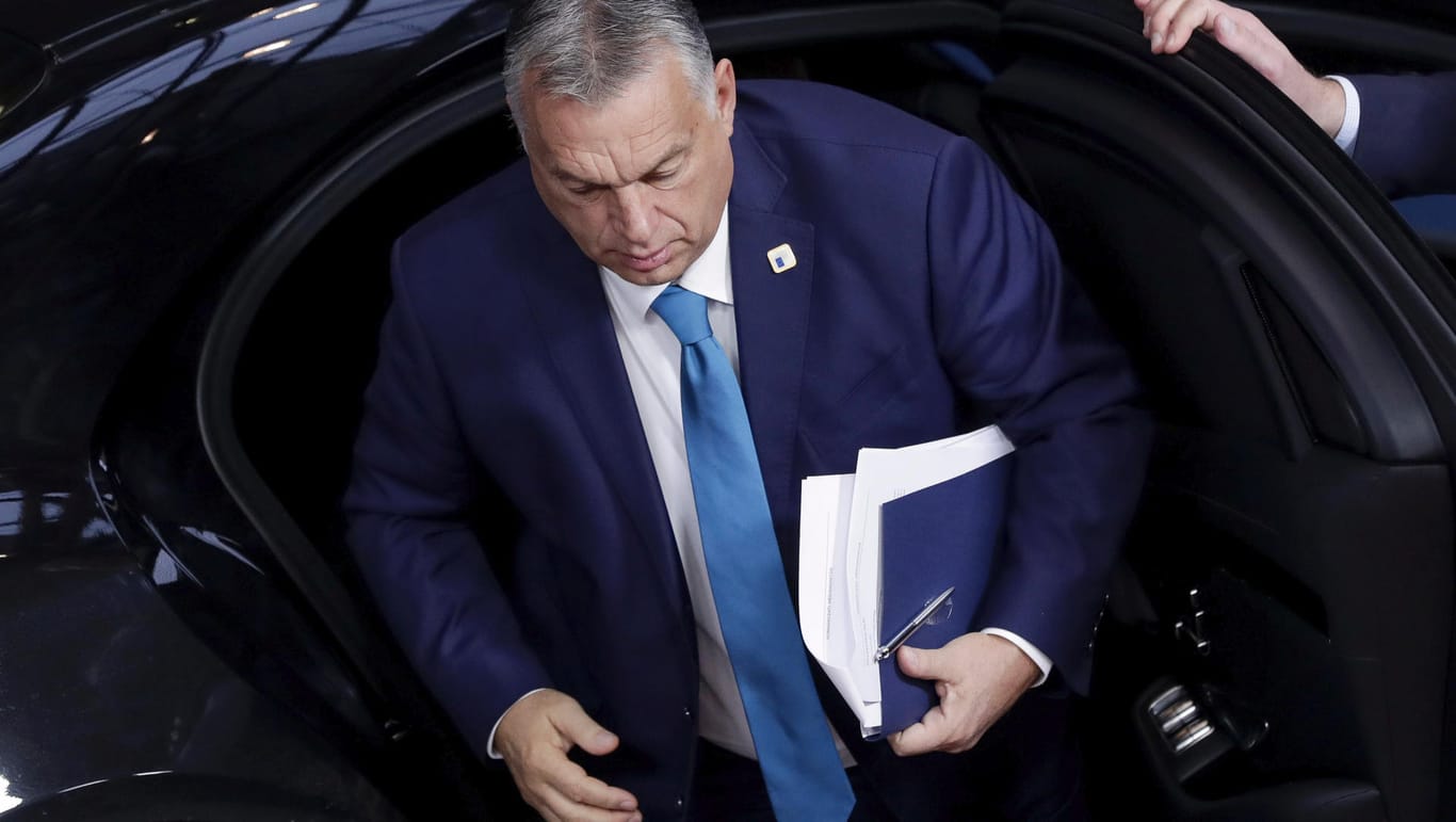 Viktor Orban bei einem EU-Gipfel in Brüssel: EU-Richter haben die Asylpolitik Ungarns für rechtswidrig erklärt.