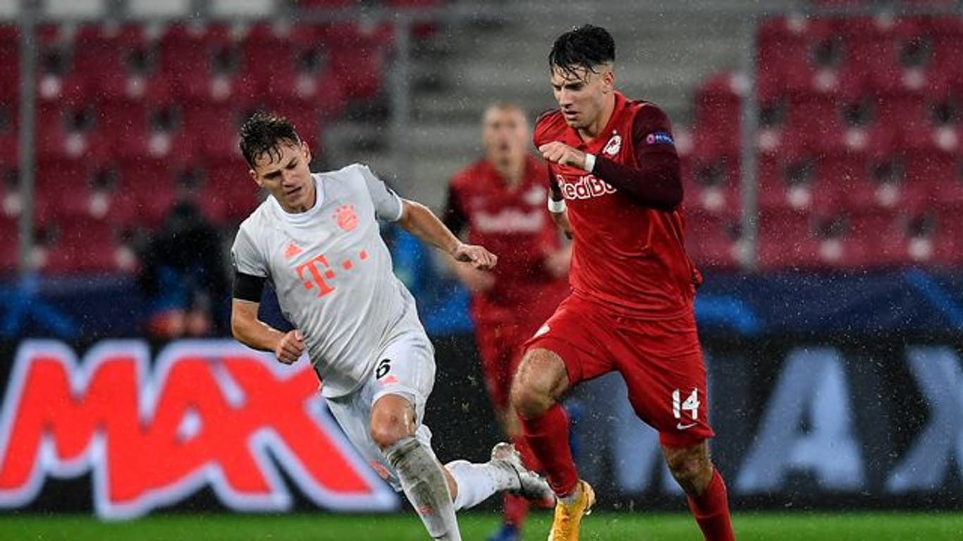 Dominik Szoboszlai (r) kommt aus Salzburg zu RB Leipzig.