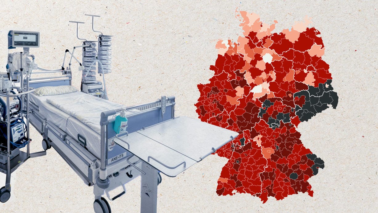 Animation zeigt: In diesem Teil Deutschlands spitzt sich die Lage besonders zu Animation zeigt: In diesem Teil Deutschlands spitzt sich die Lage besonders zu