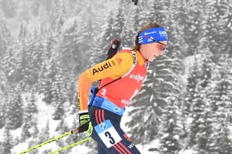 Franziska Preuß möchte beim Biathlon in Hochfilzen für einen Erfolg sorgen.