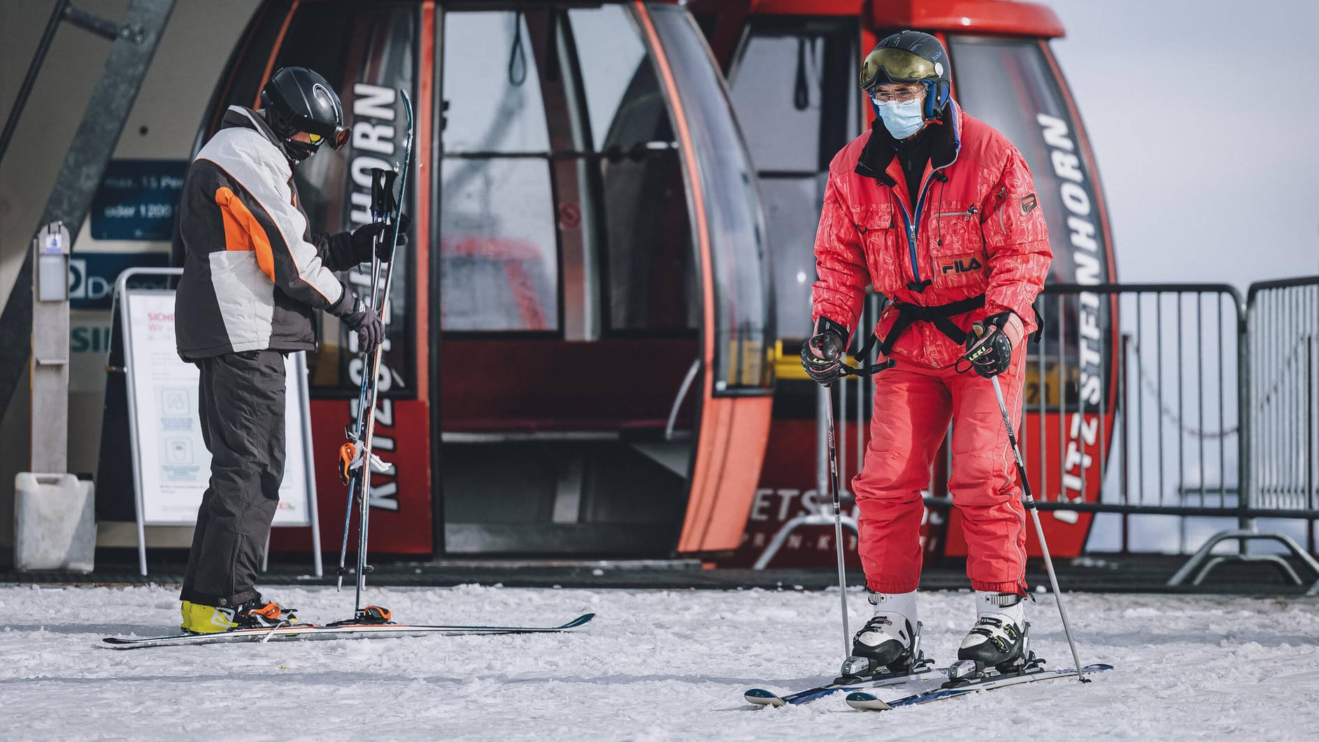 Skiurlaub: Wegen der Corona-Pandemie sind Reisen aktuell nur sehr eingeschränkt möglich.