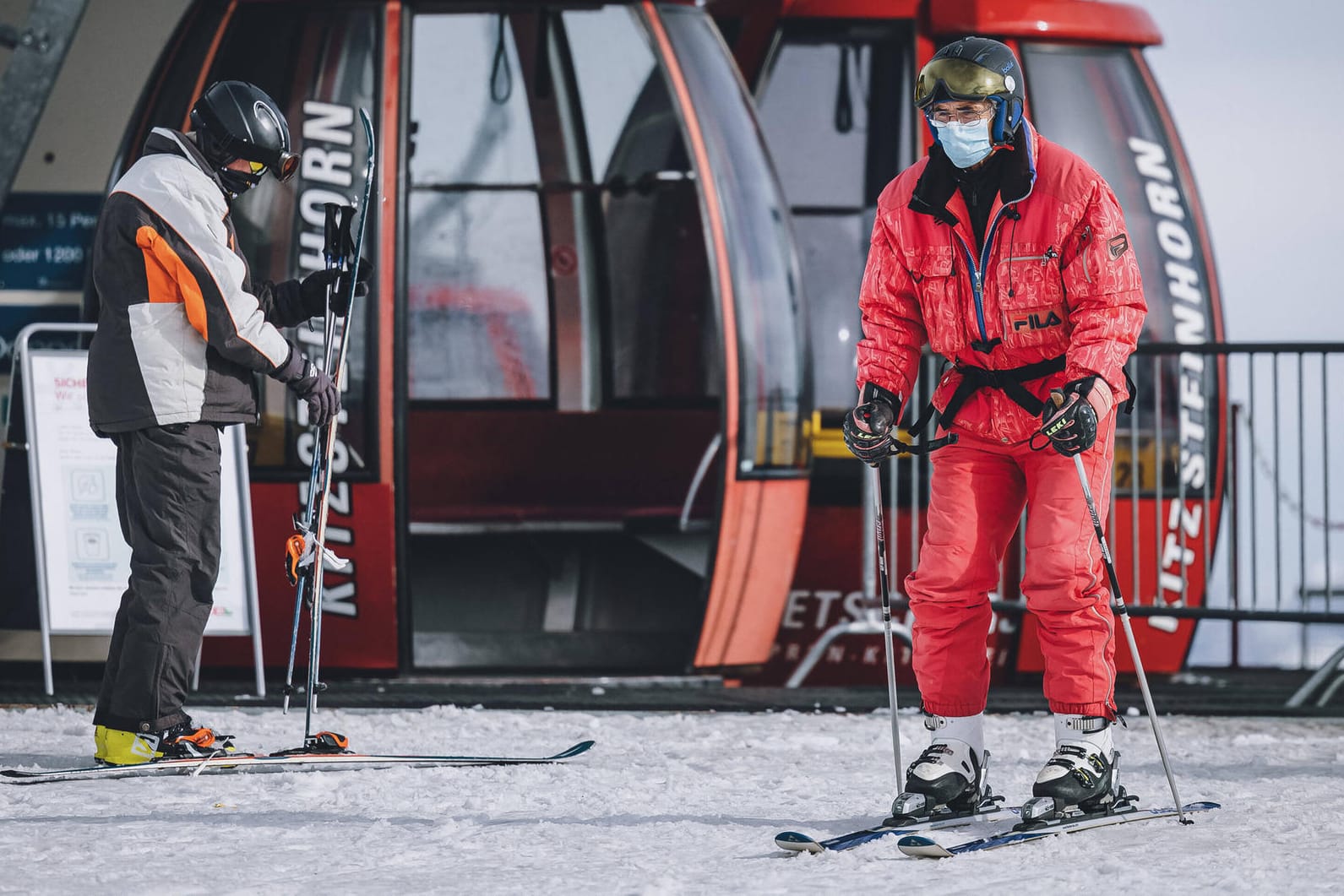 Skiurlaub: Wegen der Corona-Pandemie sind Reisen aktuell nur sehr eingeschränkt möglich.