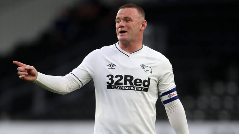 Wayne Rooney: Der Fußballer spielt derzeit in der 2. Liga.