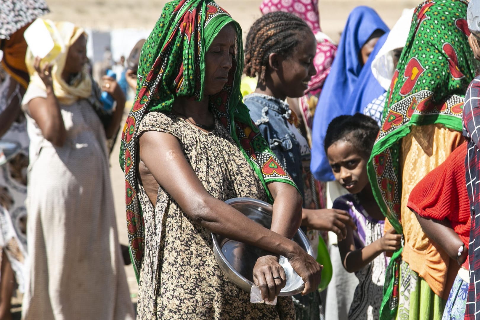 Äthiopische Geflüchtete im Sudan: Tausende sind hier in den vergangenen Wochen angekommen.