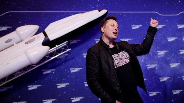 Elon Musk, Chef der Weltraumfirma SpaceX und Tesla-CEO.