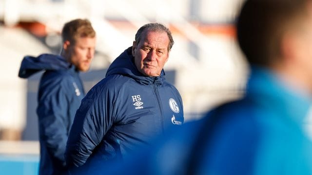 Nach der Trennung von Trainer Manuel Baum steht Huub Stevens auf Schalke im Fokus.