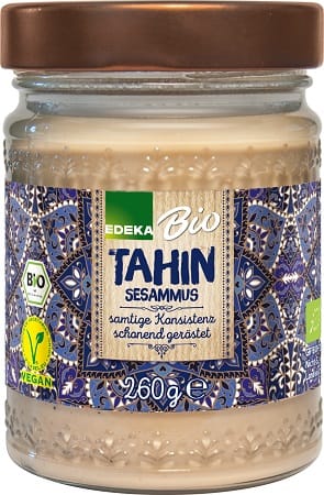 Produkt: Brotaufstrich "Edeka Bio Tahin Sesammus" wird zurückgerufen.