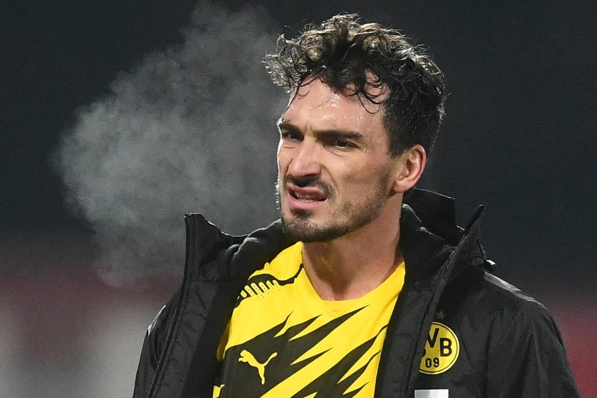 Mats Hummels: Borussia Dortmunds Abwehrboss machte seinem Ärger nach der Niederlage gegen Union Berlin Luft.