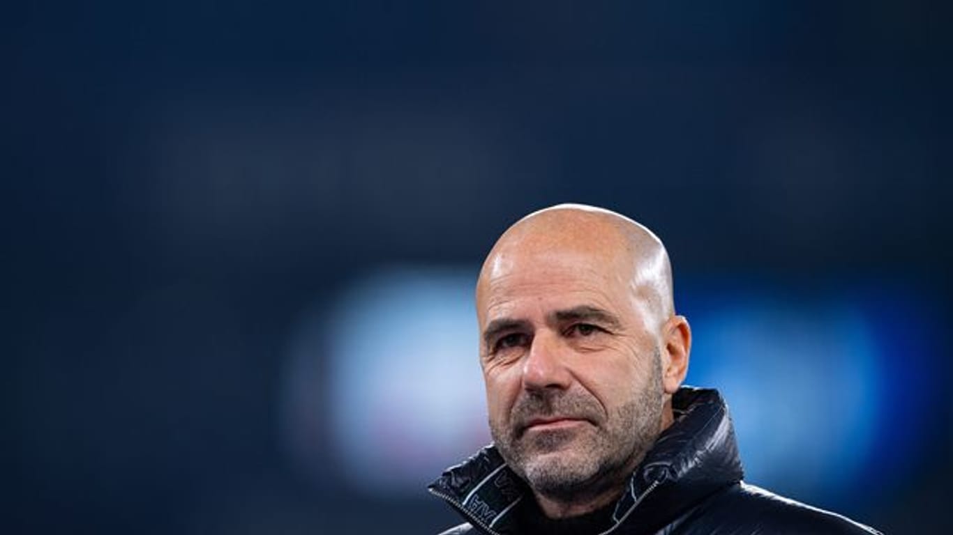 Bayer Trainer Peter Bosz steht nicht auf den Namen "Vizekusen".
