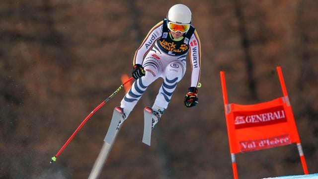 Kira Weidle belegte in Val d'Isrère den fünften Platz in der Abfahrt.