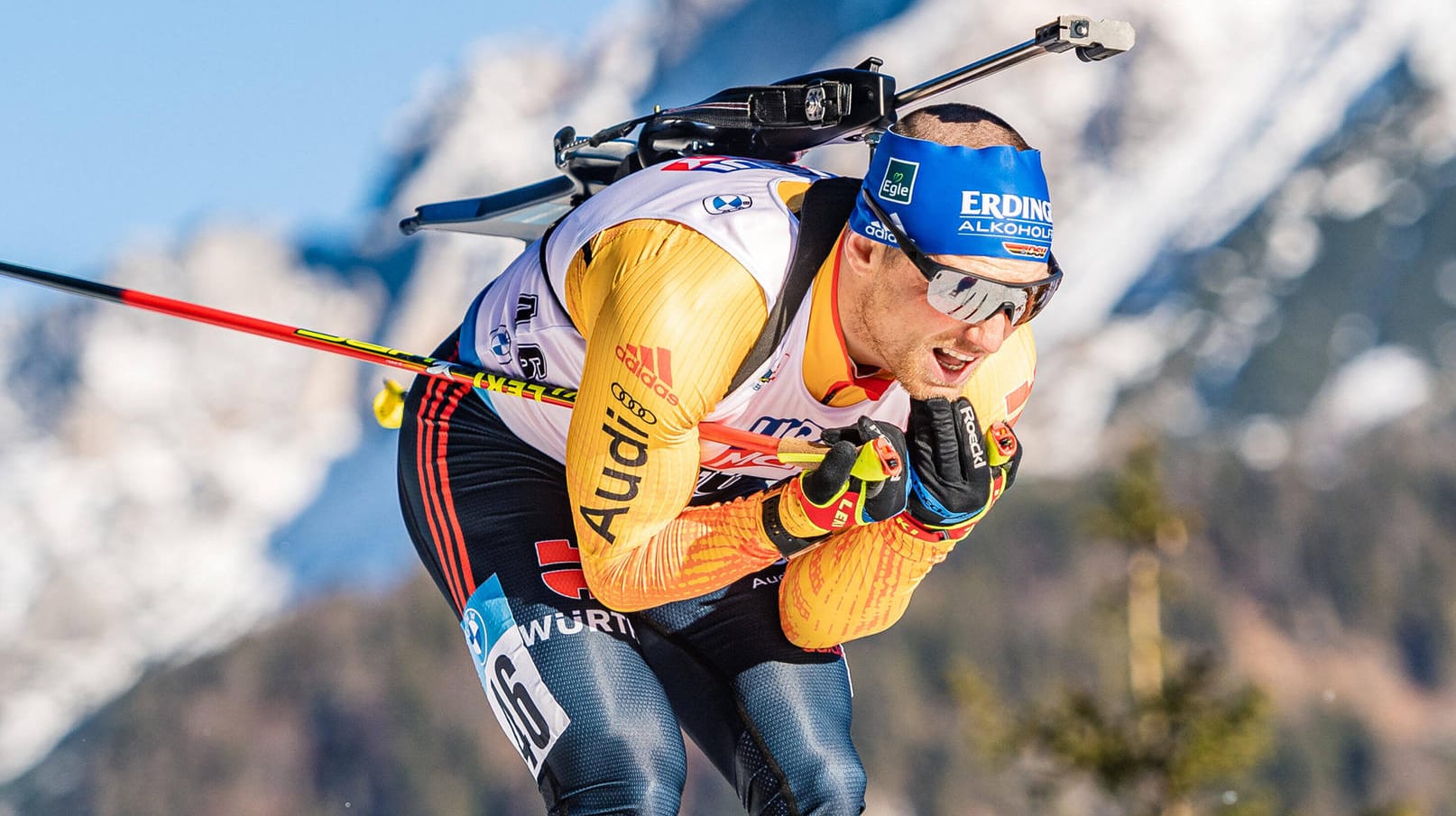 Erik Lesser: Der DSV-Biathlet zeigte in der Verfolgung eine herausragende Aufholjagd.