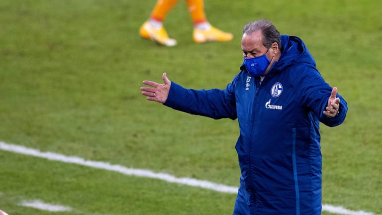 Huub Stevens: Auch er konnte Schalkes Sieglos-Serie nicht beenden.