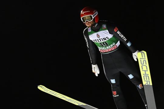 Markus Eisenbichler wurde als bester Deutscher in Engelberg Vierter.