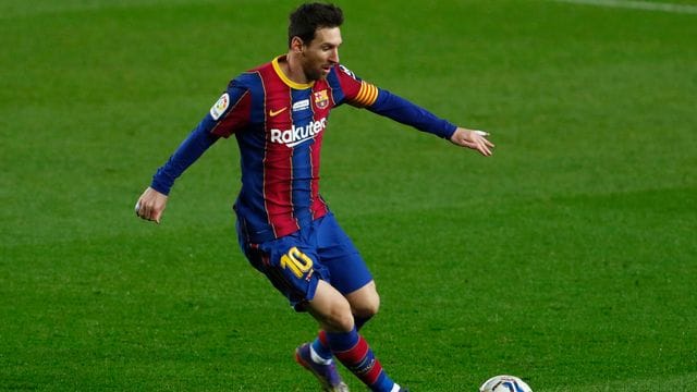 Lionel Messi erzielte gegen Valencia sein 643. Lionel Messi erzielte gegen Valencia sein 643.