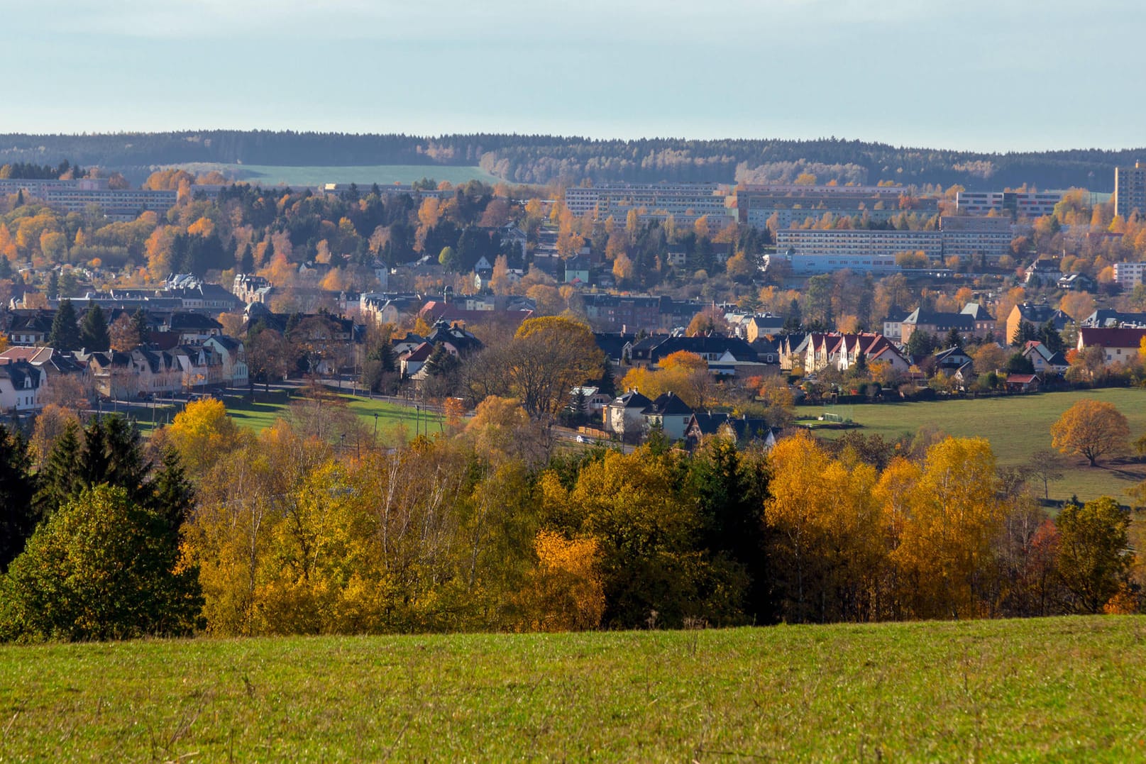 Auerbach im Vogtland: In der Gegend rumort seit Freitag die Erde.