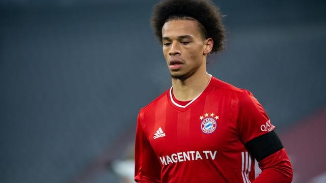 Erst eingewechselt, dann ausgewechselt: Bayern-Star Leroy Sané.
