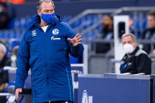 Konnte Schalke auch nicht den lang ersehnten Sieg bescheren: Interims-Coach Huub Stevens.