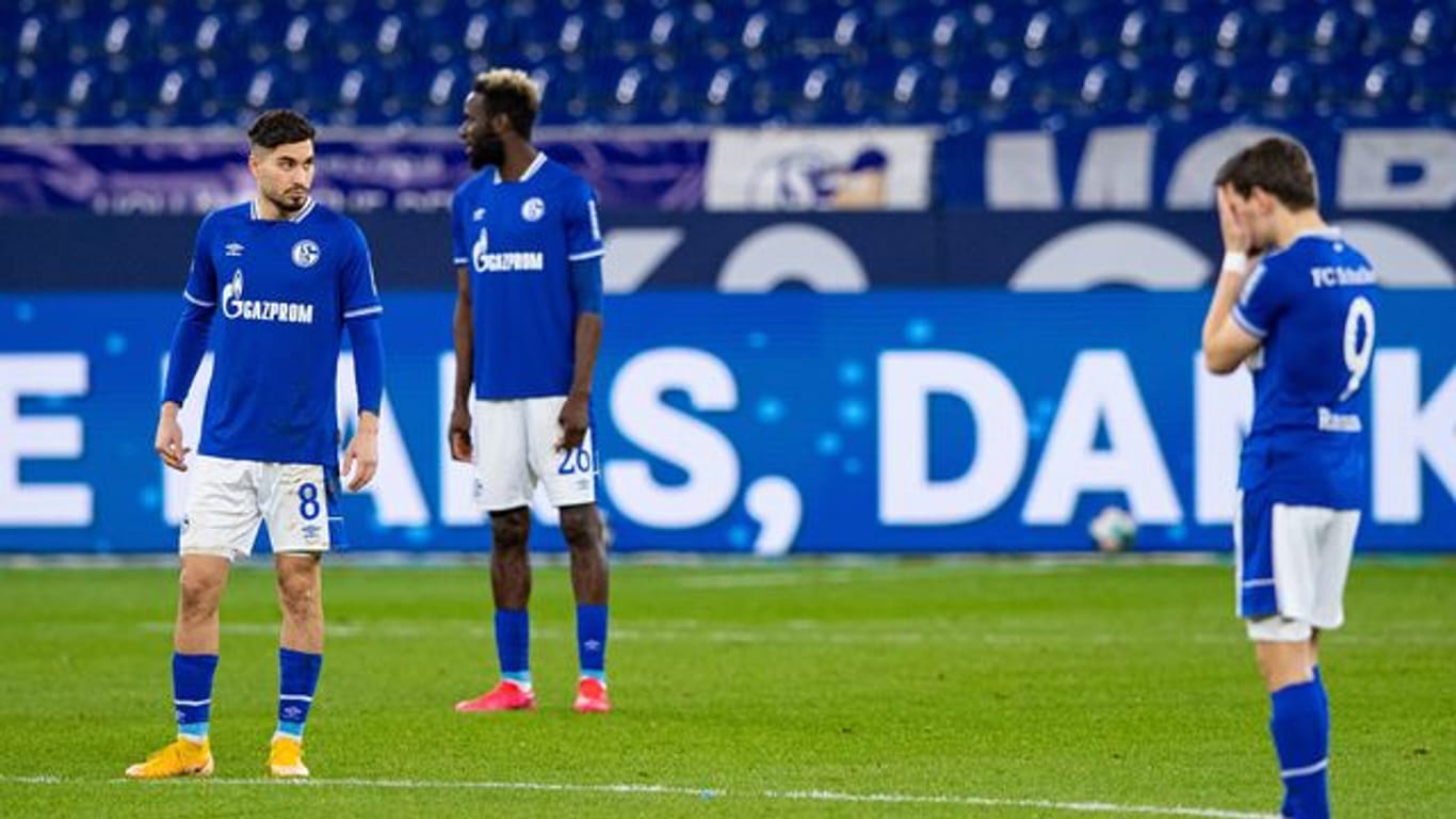 Erst vier Punkte konnte Schalke in der Saison 2020/21 nach 13 Spieltagen verbuchen.