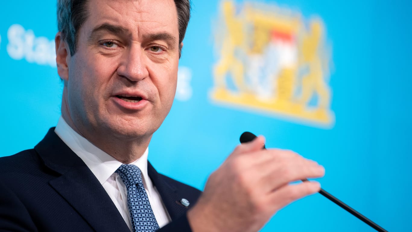 Markus Söder (CSU), Ministerpräsident von Bayern: "mehr Impfstoff, der dann schneller verteilt wird".