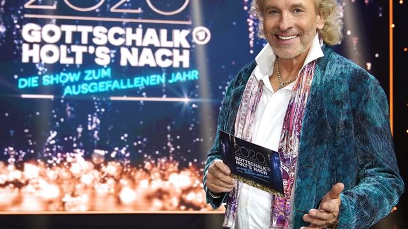 Der Entertainer Thomas Gottschalk lädt ein in seine Show "2020 - Gottschalk holt’s nach".