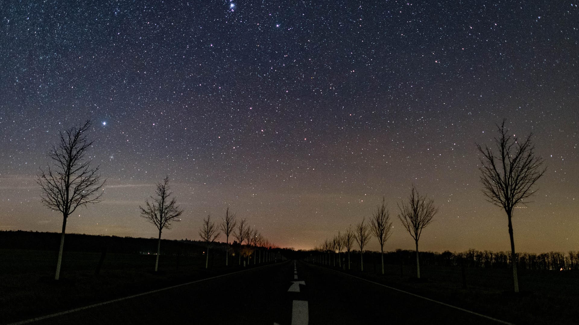 Sternenhimmel über Brandenburg