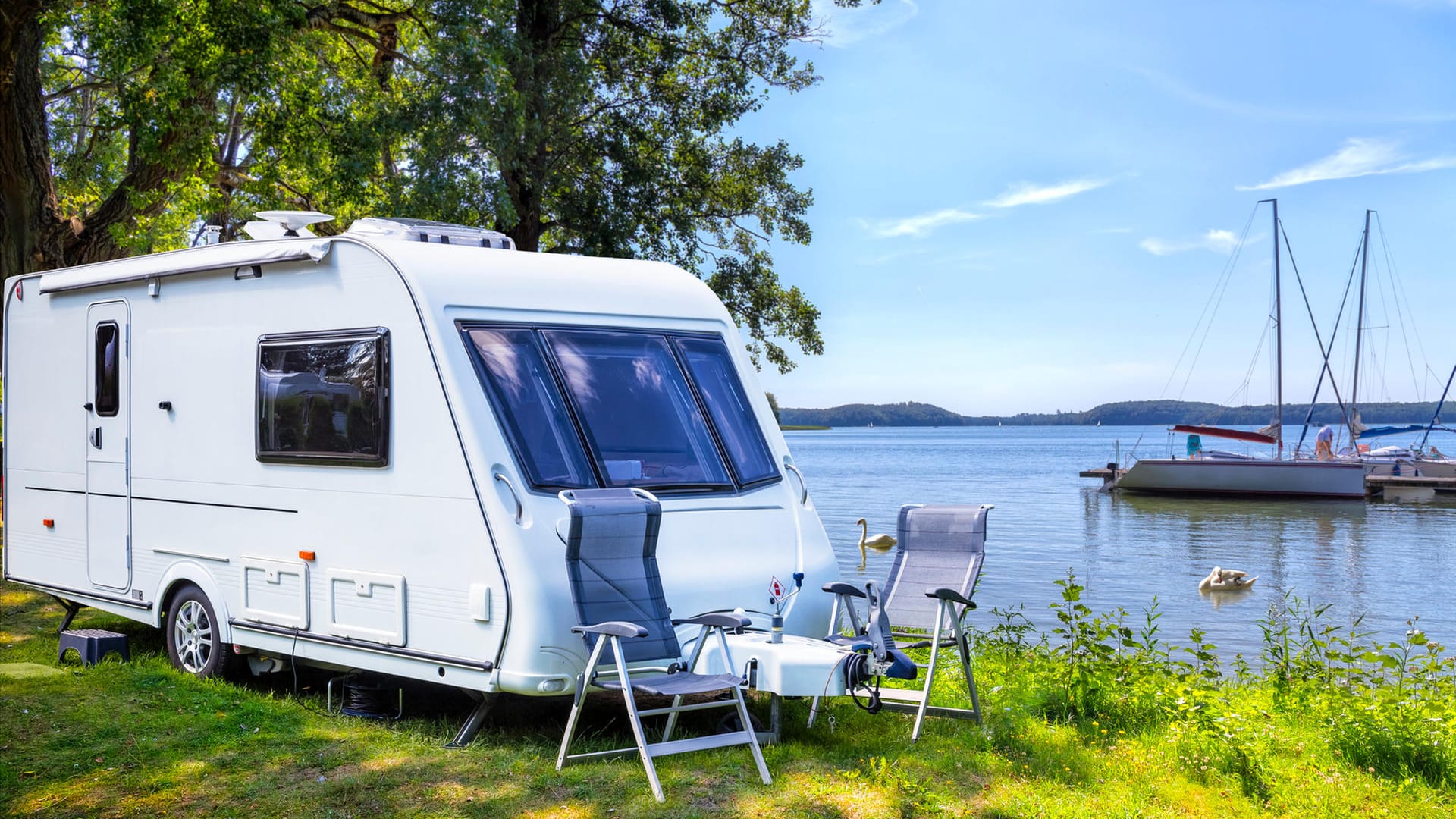 Wohnmobil: Urlaubstrend 2020 war unter andrem das Campen.