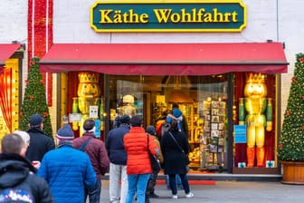 Geschäft von Käthe Wohlfahrt in Berlin: Der Ausfall der Weihnachtsmärkte macht der Traditionsfirma zu schaffen.