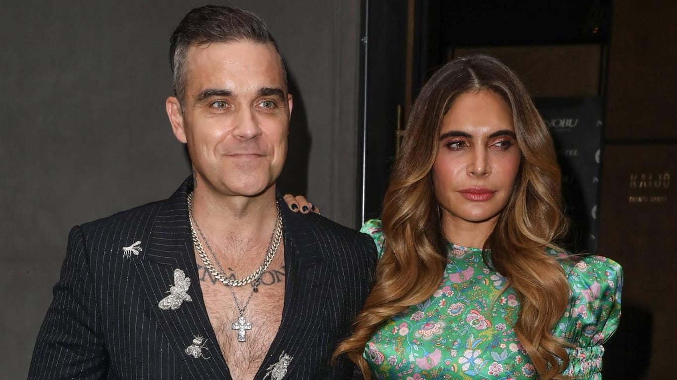 Robbie Williams und Ayda Field: Das Paar hat zwei gemeinsame Kinder.