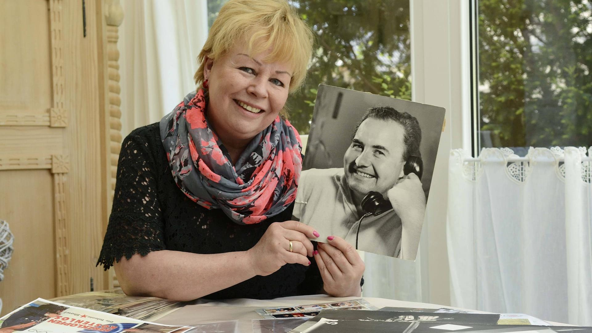 Petra Quermann: Die Tochter von DDR-Entertainer Heinz Quermann (kleines Foto) lebt in Brandenburg.