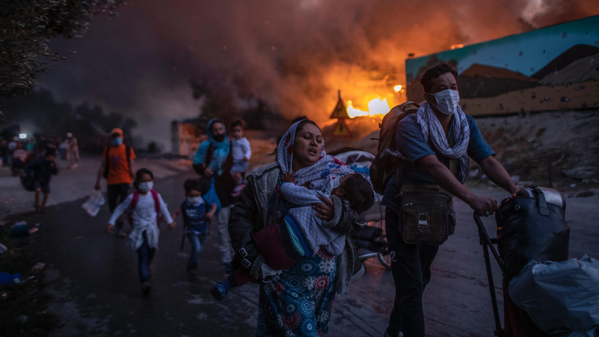 Brand im Flüchtlingscamp Moria: Im neuen Lager Kara Tepe sollte alles besser werden, doch jetzt ist die Situation für die Bewohner noch schlimmer als zuvor.