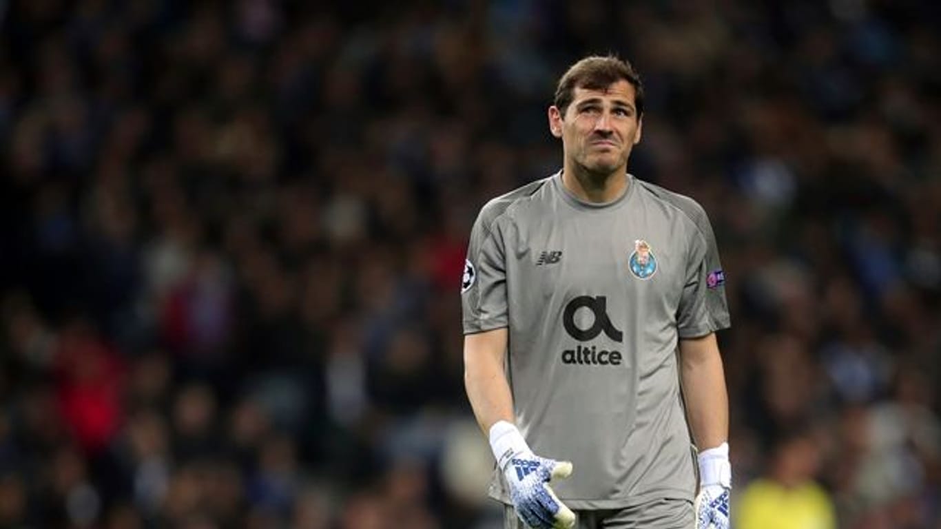 Torwart-Legende Iker Casillas beendete seine aktive Karriere beim FC Porto.