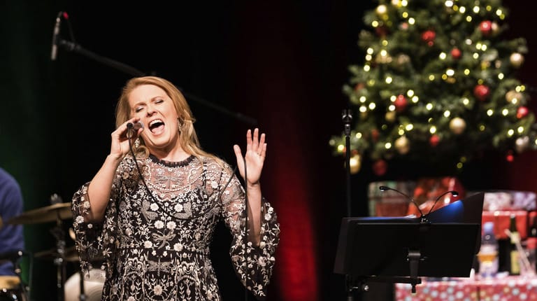 Patricia Kelly live bei einem Weihnachtskonzert in Hannover 2018.