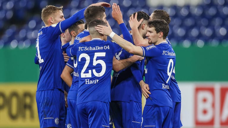 DFB-Pokal: Der FC Schalke 04 erreichte gegen Ulm das Achtelfinale.