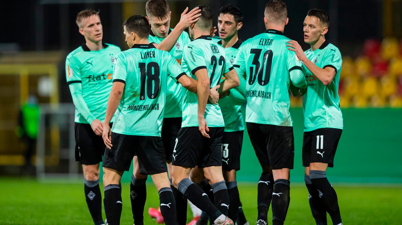Borussia Mönchengladbach: Der Bundesligist gewann locker in Elversberg.