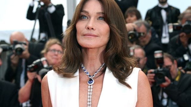 Carla Bruni-Sarkozy beim Filmfestival in Cannes.