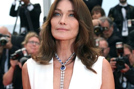 Carla Bruni-Sarkozy beim Filmfestival in Cannes.