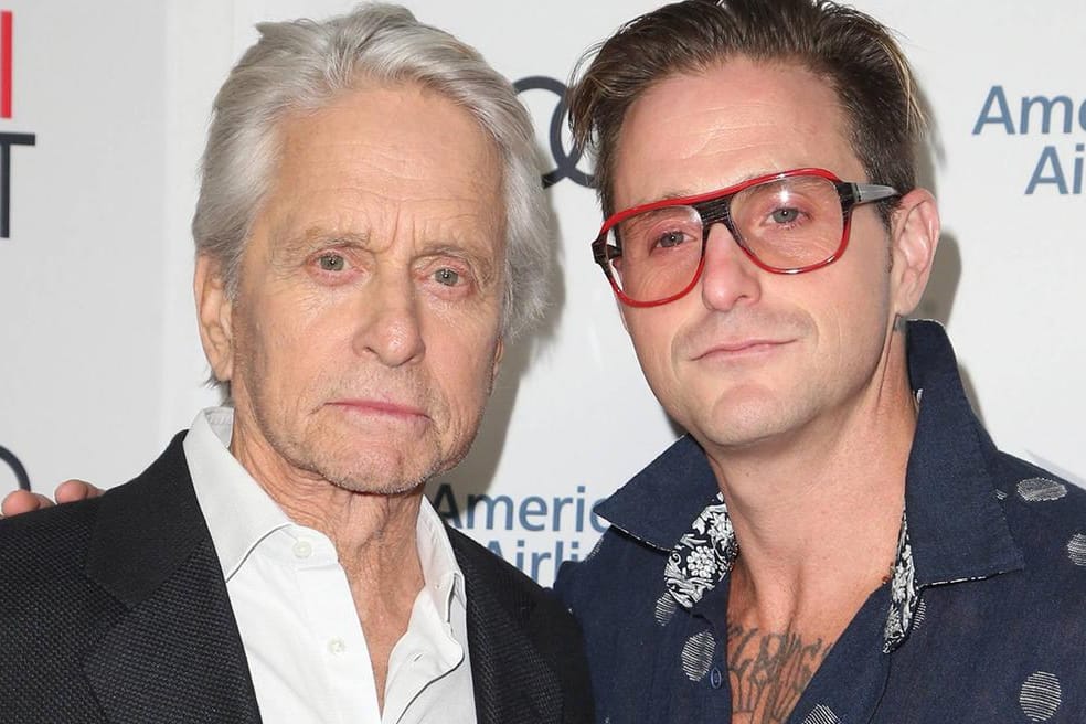 Michael und Cameron Douglas: Sein ältester Sohn hat den Hollywoodstar zum zweiten Mal zum Großvater gemacht.